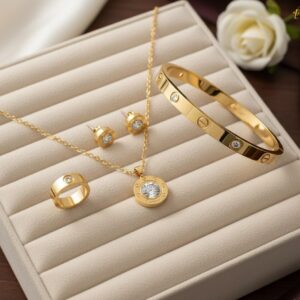 Stainless Steel Cartier Combo Set